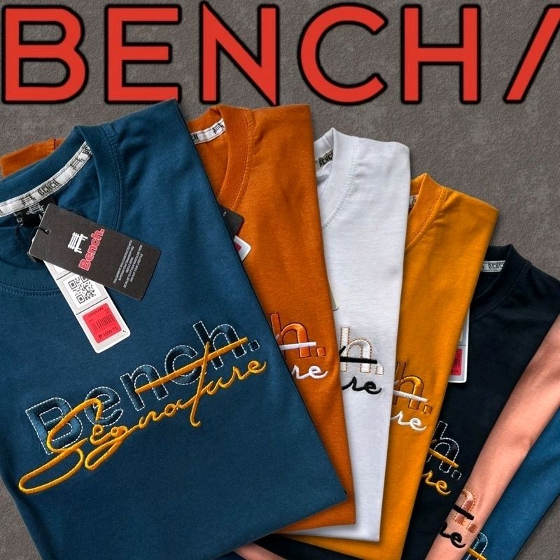 BENCH Men's Tshirt Branded Overrun ( Embroid Print )