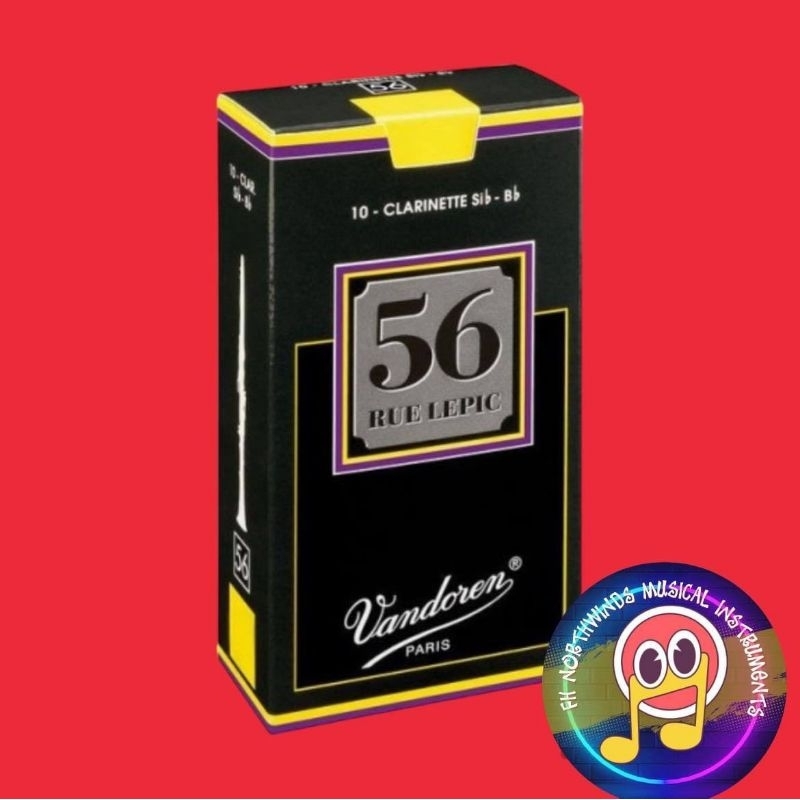 Vandoren Rue Lepic 56 Bb Clarinet Reed (per reed)