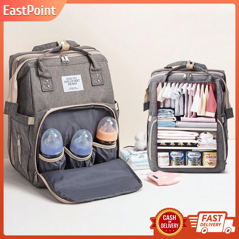 Mommy Maternity Nappy Bag Multifunctional Backpack Diaper Bag Food Storage Outdoor Travel Mommy