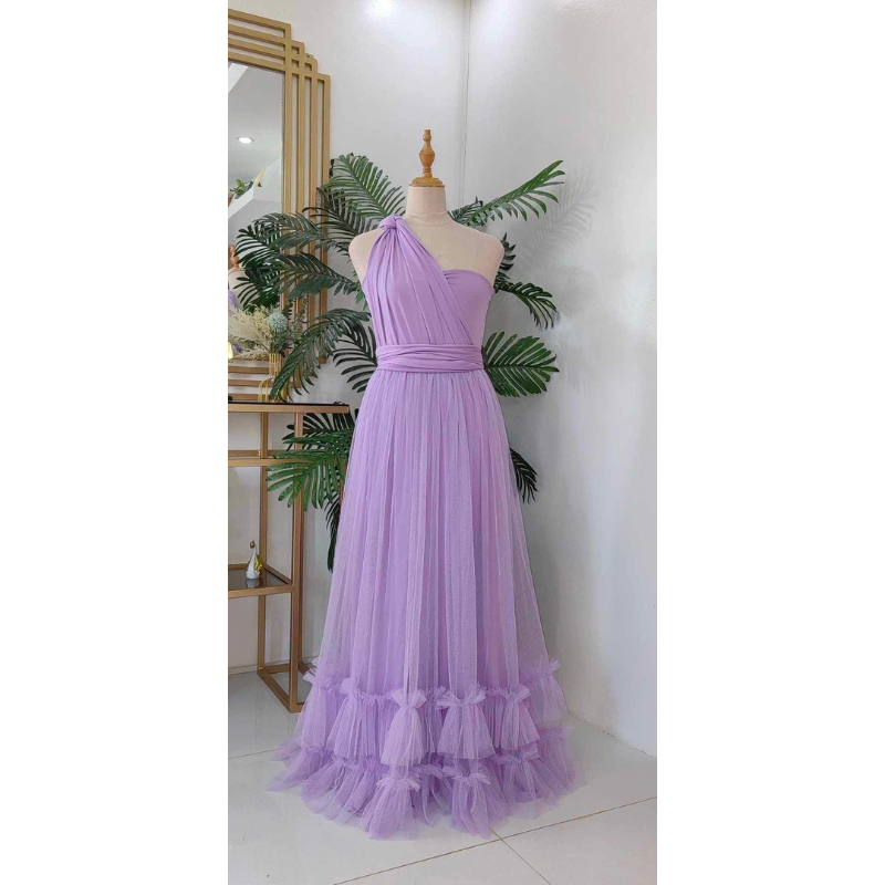 Infinity dress 2layer raffles/sofia infinity dress