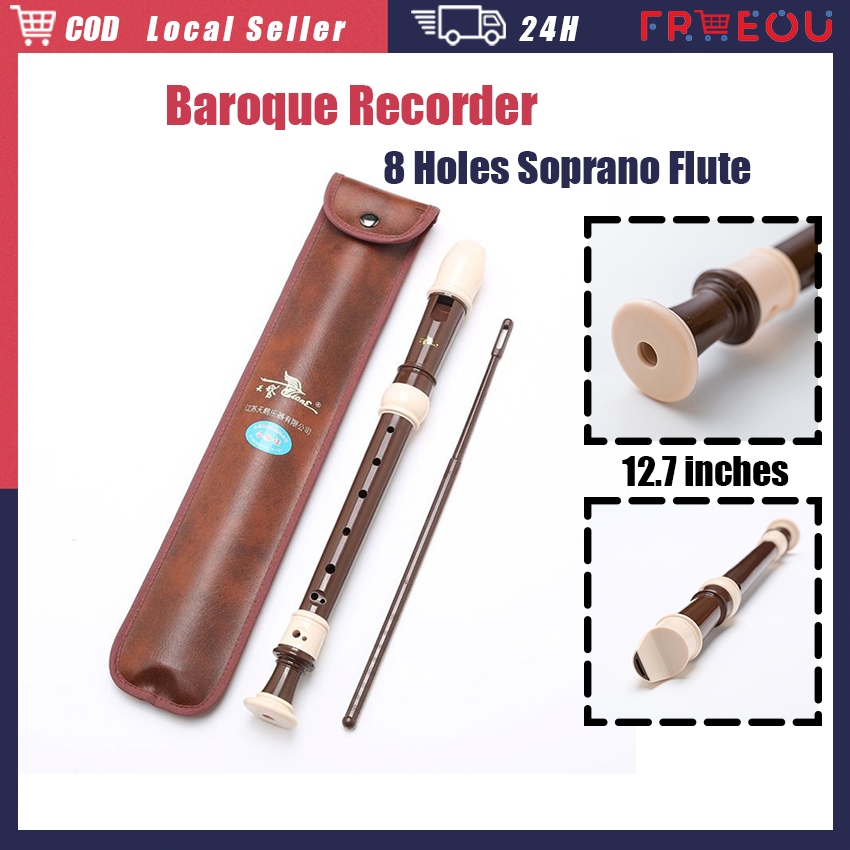 Abs Soprano Clarinet Long Flute Recorder Fingering Musical Instrument Accessories