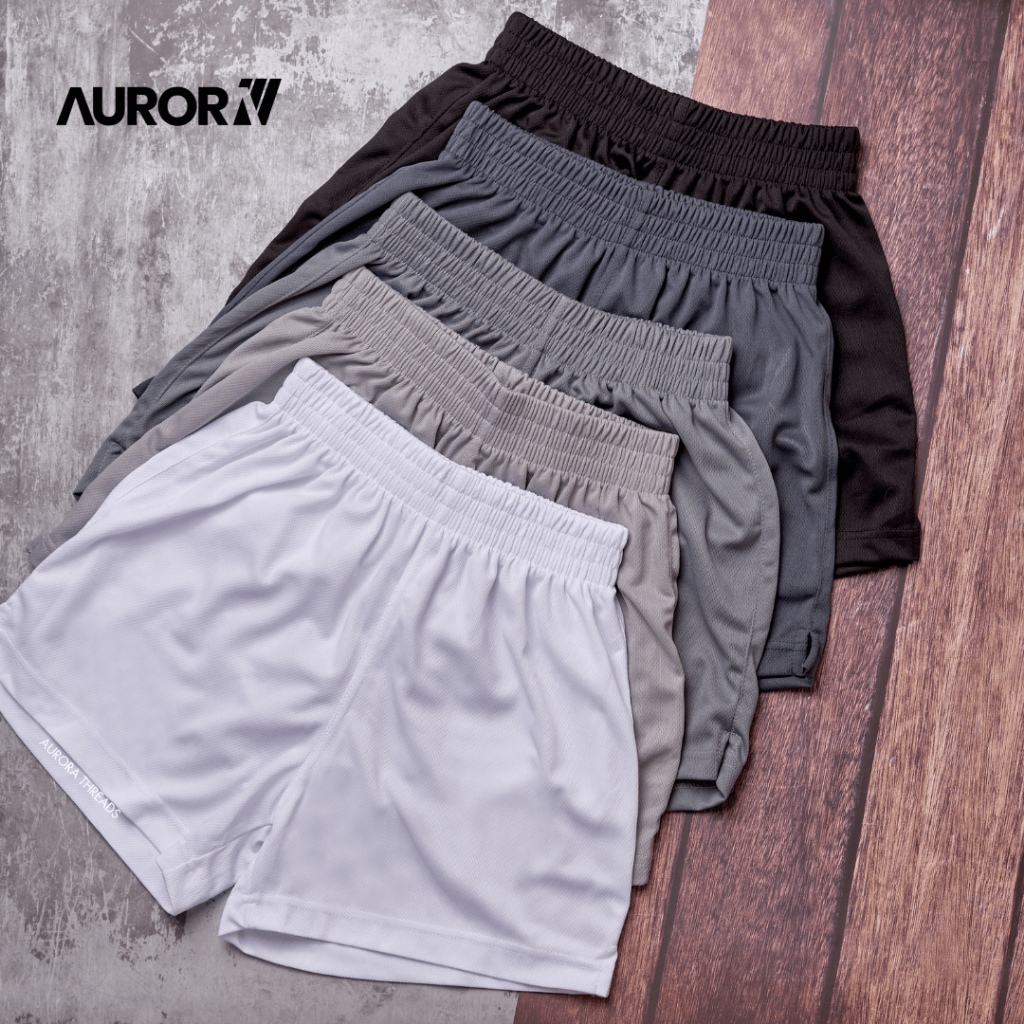 5 PCS AURORA Sexy Shorts with Back Pocket | Assorted | Boxer Shorts | Unisex