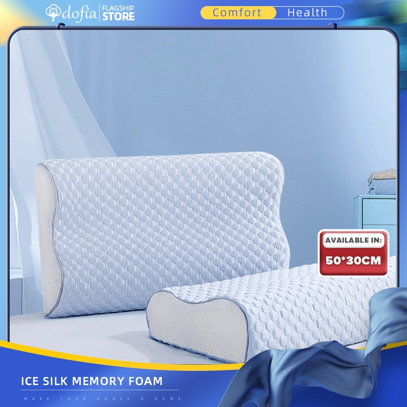 Dofia Upgraded Soft Memory Foam Slow Rebound Neck Pain Relief Cervical Support Pillow