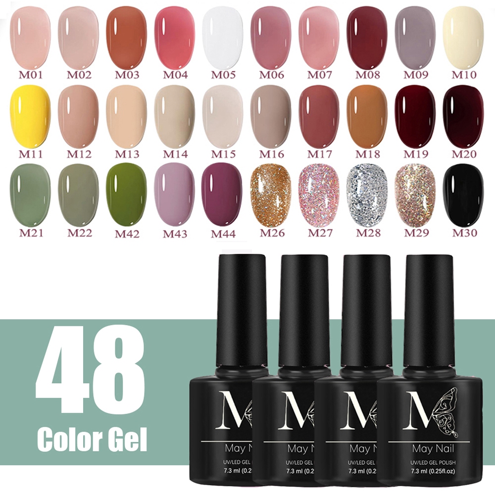 Gel Nail Polish Soak Off UV /LED Nail Lamp to dry Base Top Coat Gel Nail Art Nail gel Polish