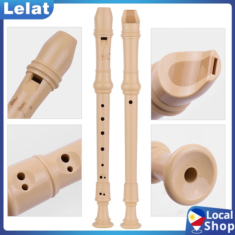 8-Hole Soprano Recorder Clarinet Sound Adjustable Flute Recorder Fingering Soprano Flute