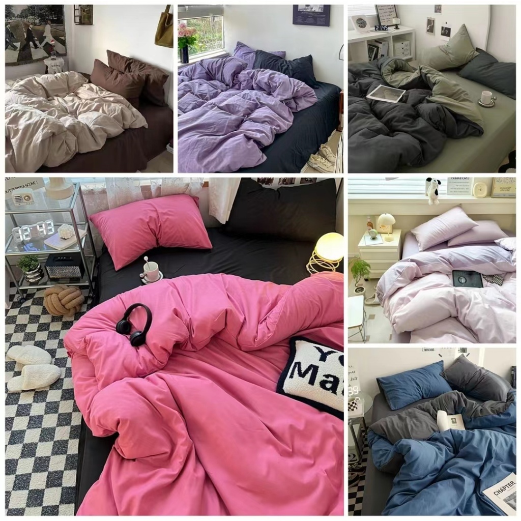 Janie Home Full Garterize1a Beddings Double Queen King Super 4in1 Bedsheet High Quality Bedding Set