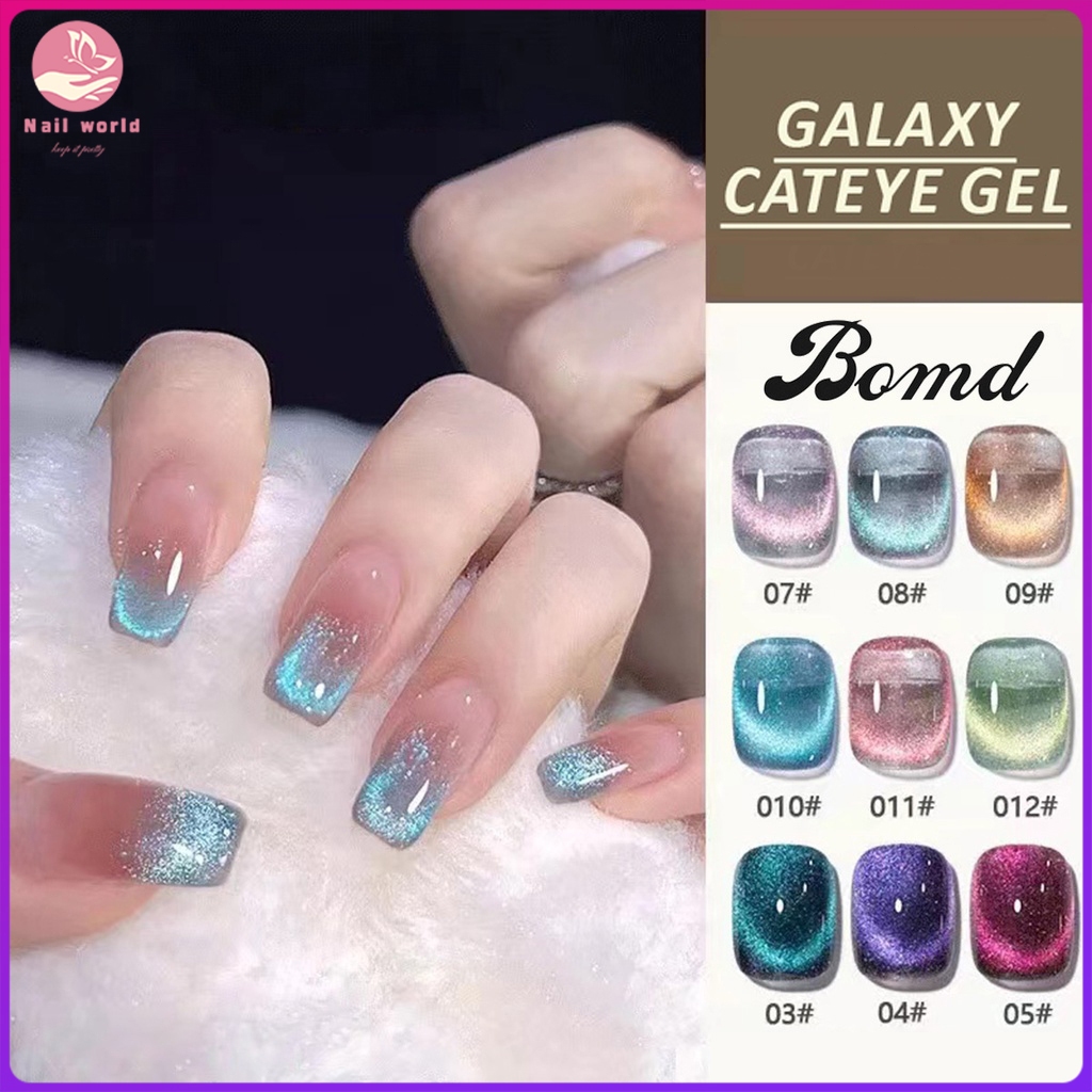 Nail.World Galaxy Cateye Gel Polish Magnetic 8ml Long Last Pro Nail Art UV Soak Off