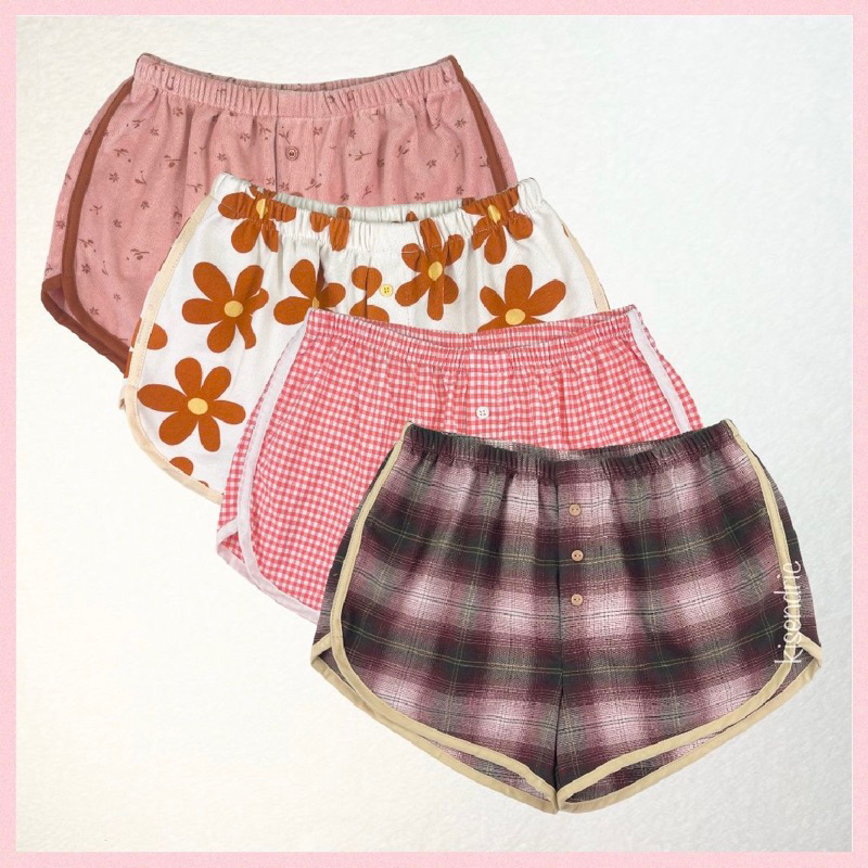 Ringer Dolphin Shorts | Boxer Shorts | Sleepwear | Loungewear