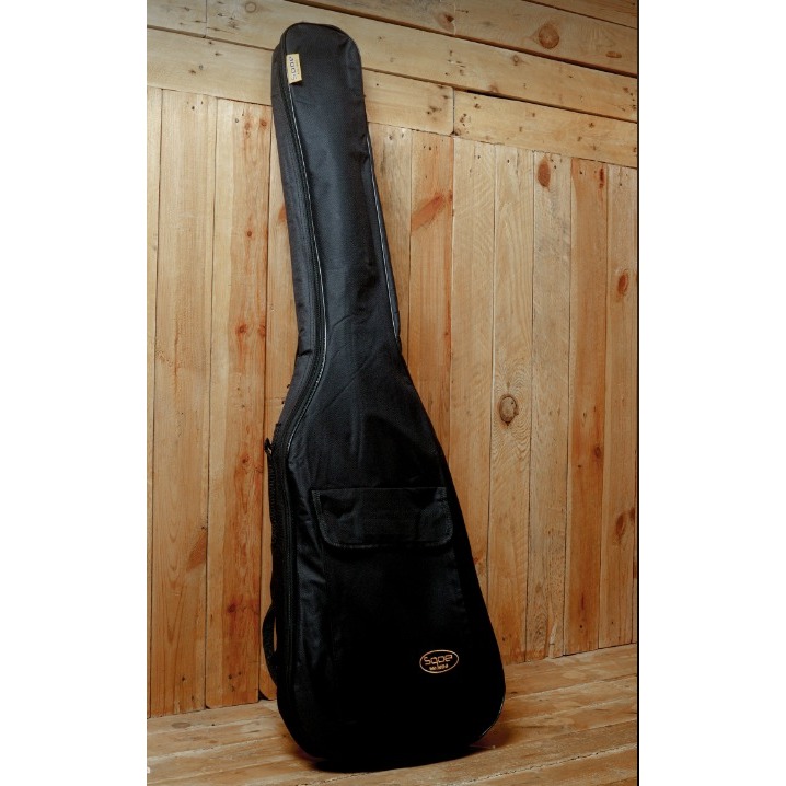 Sqoe Black Waterproof Double Straps Bass Guitar Backpack Gig Bag Case for Electric Bass 5mm