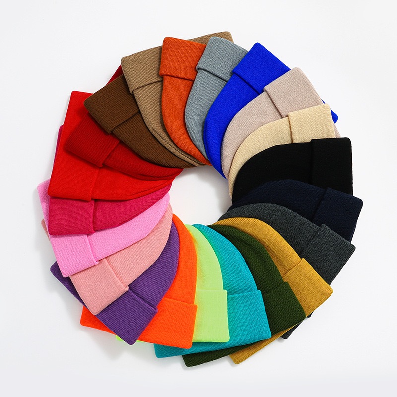 MOSO Knitted Beanie Hat Unisex Plain High Quality Beanie Hat Plain Bonet Hat