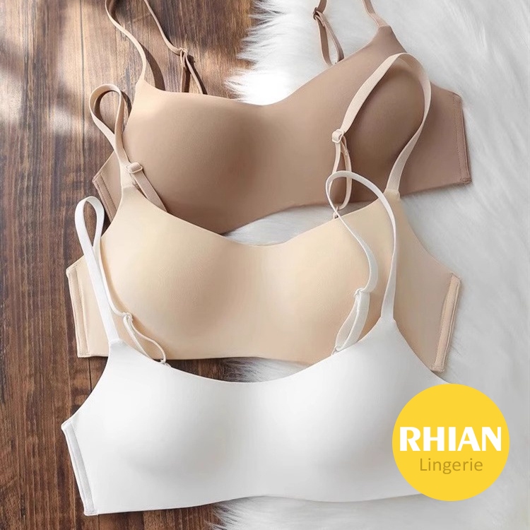 Rhian Bralette Wireless bra for womens Seamless Bra Single Layer Thin Bralette Non-Padded underwear