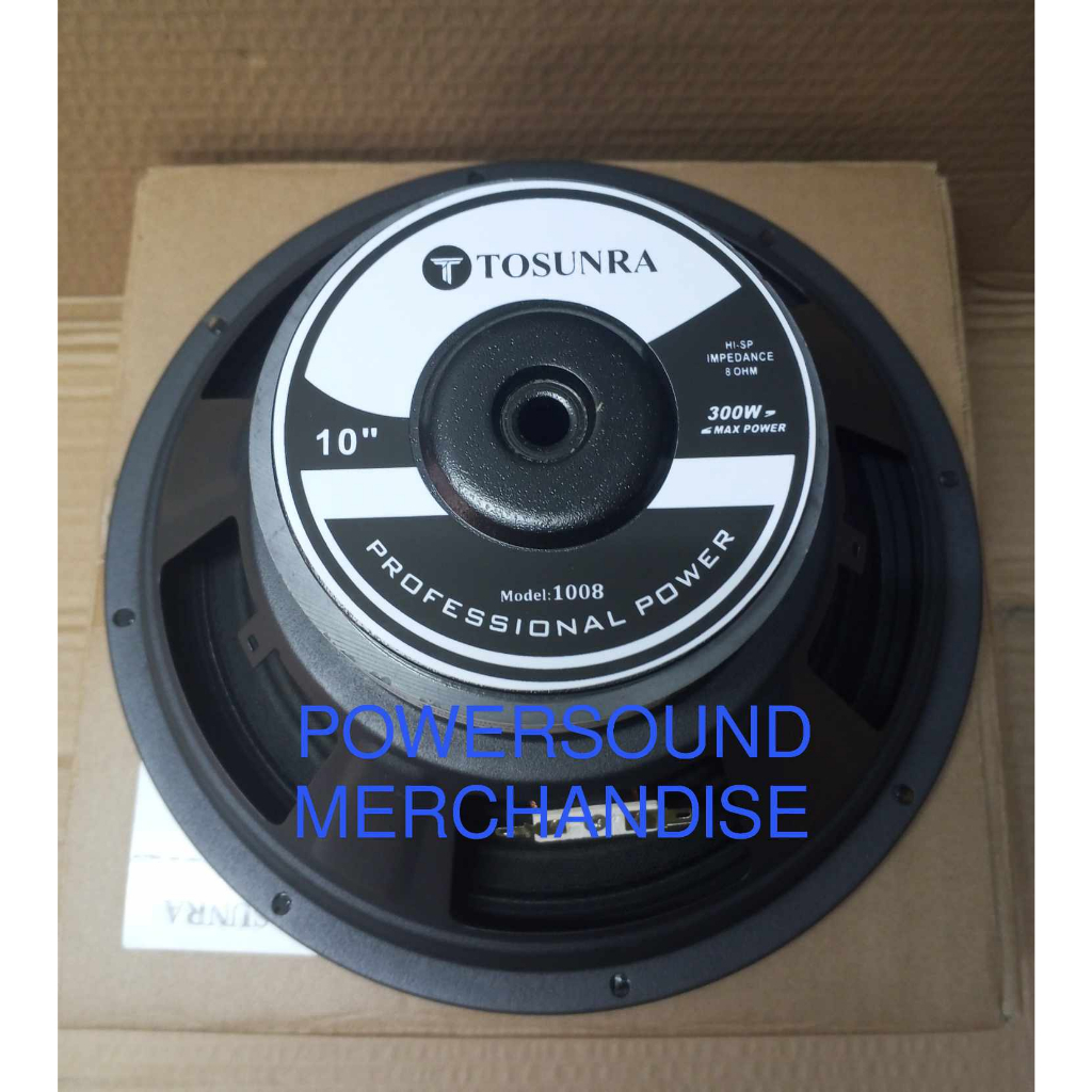 TOSUNRA 1008 10 inches 300W Speaker Woofer Speaker for sound
