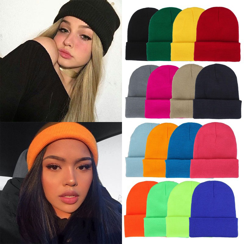 Plain Bonnet Hat/Beanie Hat Unisex OOTD