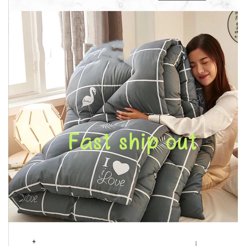 Chinee Thick Comforter Double Size w/ free comforter bag ( Elegant Design and Comfort )