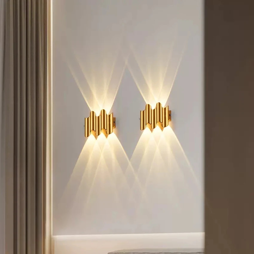 5W Wall Lamp Up and Down Home Decoration Luminous Wall Light Outdoor Waterproof Garden Lighting