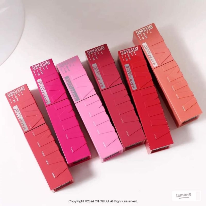 maybellin e superstay Vinyl ink Lipstick