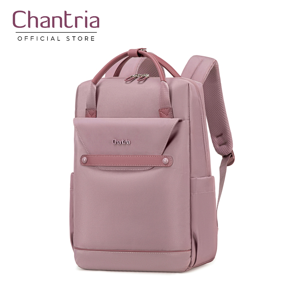 Chantria CB00618 Versatile Top Handle 14'' Laptop Compartment Waterproof Backpack For Women