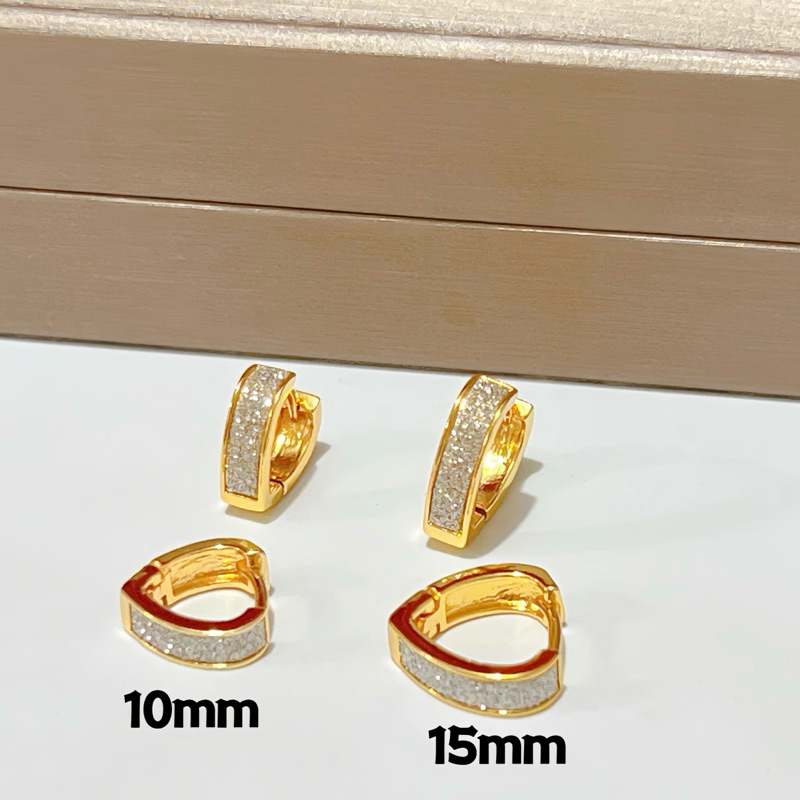 【YH】Fashion Stainless Steel Heart Earrings Accessories For Women.