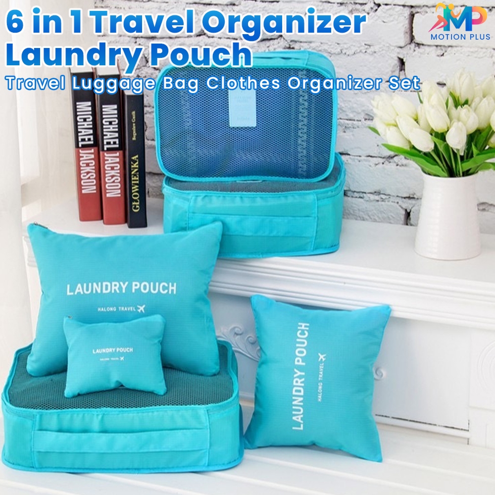 【MOTION PLUS】Travel storage bag laundry bag travel luggage bag clothes storage bag set combination