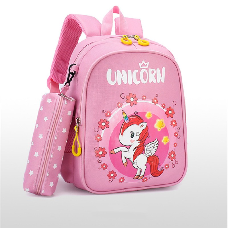 Kids Bags Unicorn Schoolbags Cartoon School Backpack Kindergarten Primary School Bag for Kids Girl