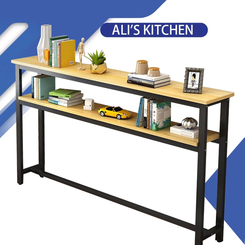 Sofa side table storage rack bed back storage rack narrow rack bed side table bed tail strip cabinet