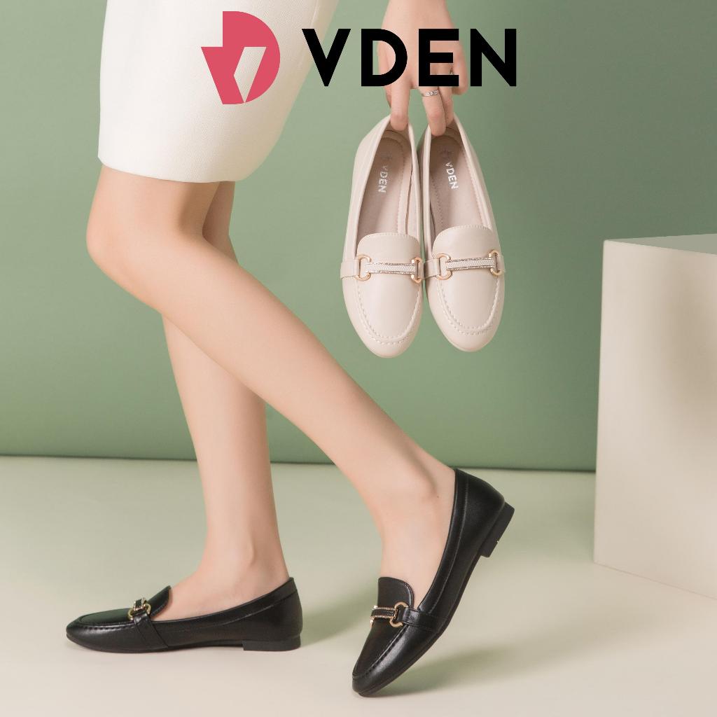 VDEN Women Patent Leather Loafers 666-59 Simple Matte Flat Loafers Flat Heel (Less than 1 cm)