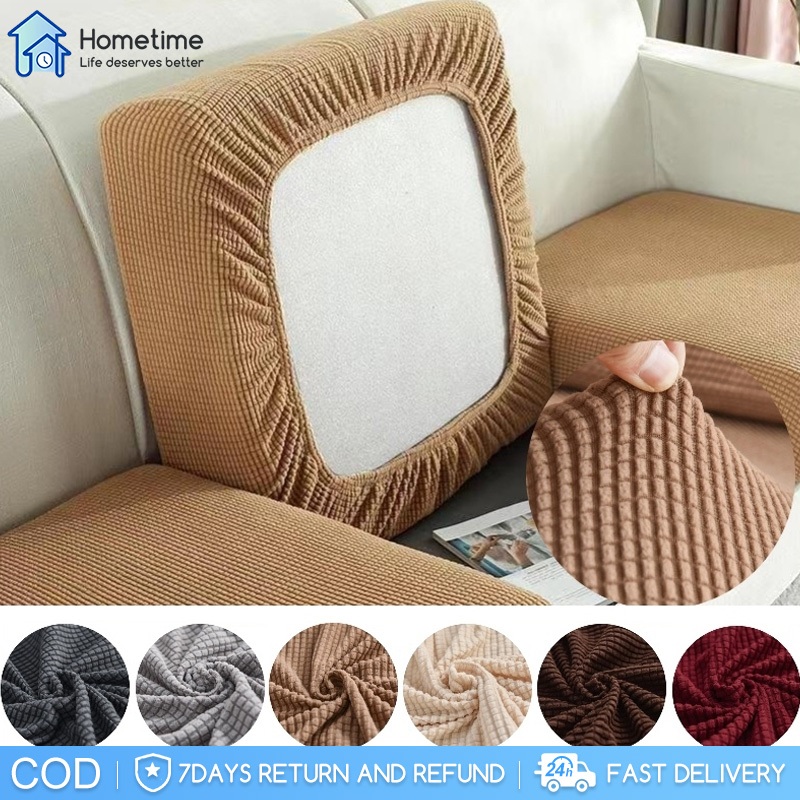 Elastic Sofa Seat Cover Stretchable Sofa Cushion Cover 1/2/3Seater Couch Cushion Slipcover Anti-Slip