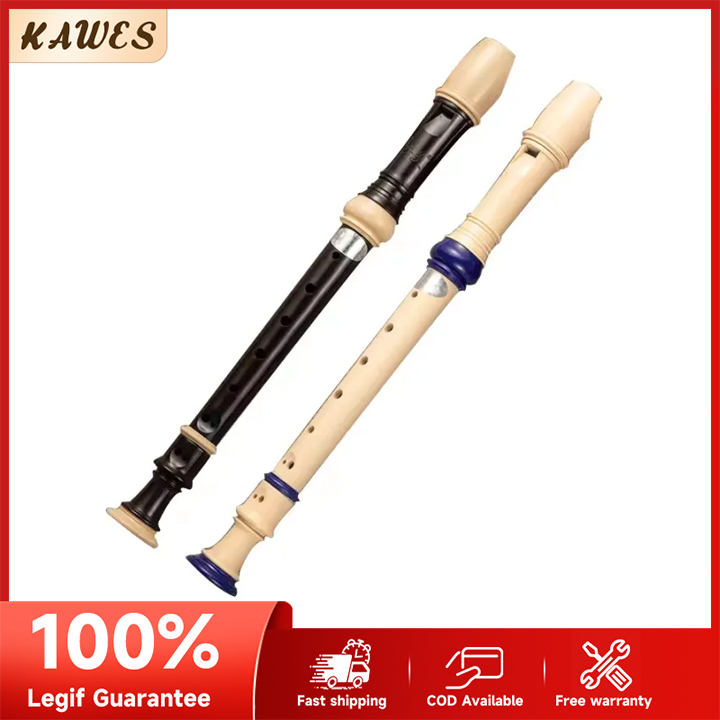 KAWES Professional Eight Hole Treble Flute 8-Hole Soprano Recorder Clarinet Sound Easy Adjustable