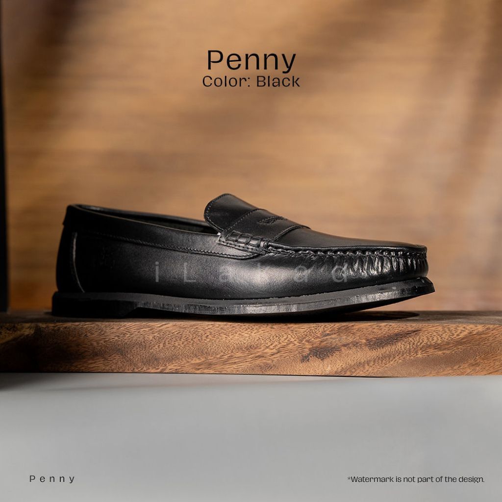 Ilakad Penny Loafer Topsider (5 colors) Men Leather Shoes Marikina Made
