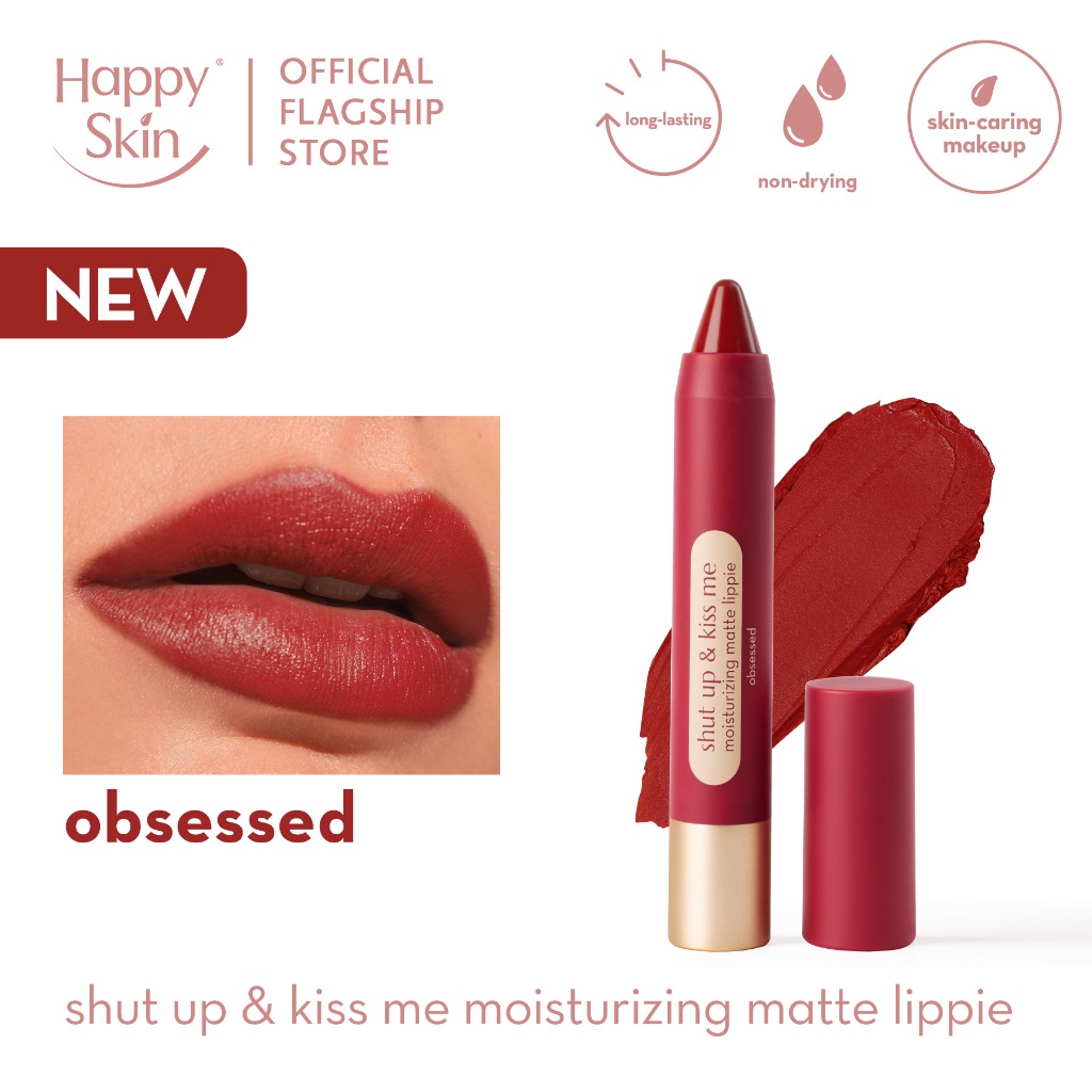 Happy Skin Shut Up and Kiss Me Moisturizing Matte Lippie