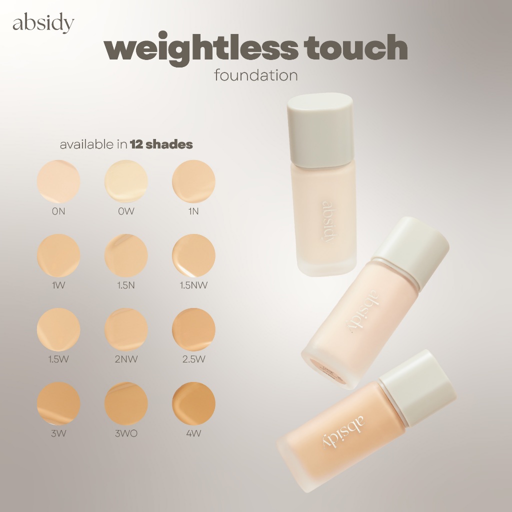 Absidy Beauty Base Weightless Touch Foundation
