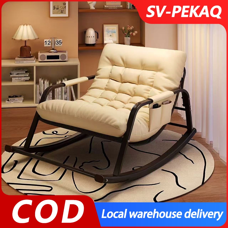 Rocking Chair Lazy Sofa Leisure Chair Recliner Sofa Chair Double Rocking Chair