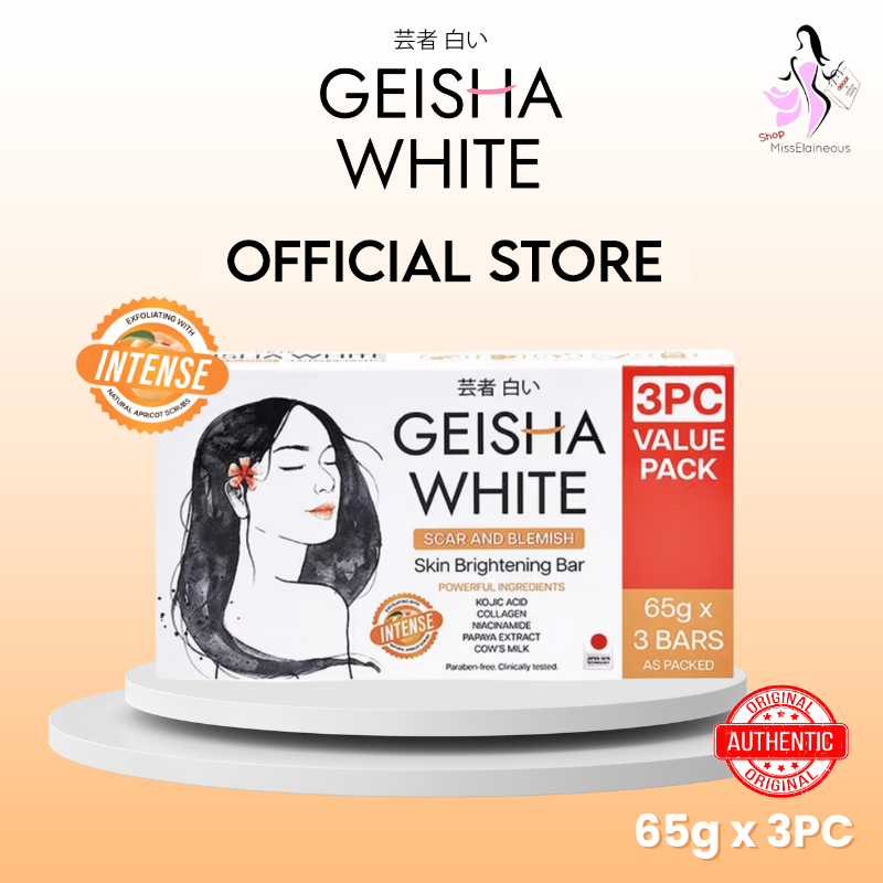 Geisha White Intense x3s Skin Brightening Soap