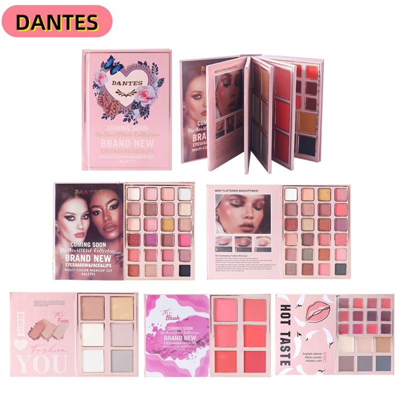 【FDA】78 Colors Eye Shadow Plate Shimmer Matte Shimmering Powder Sequins Makeup Palette Stage