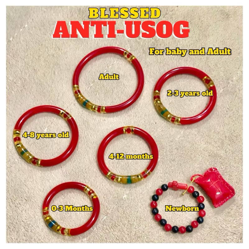 Anti-Usog Bracelet for Baby and Adult (BLESSED INFRONT OF QUIAPO CHURCH)