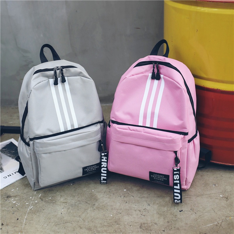 FZ008 New men's and women's large capacity student schoolbag campus travel backpack