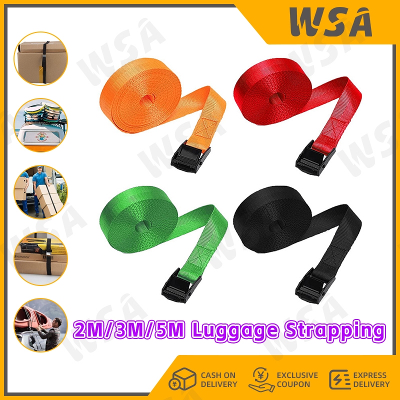 Lashing Strap Fixed Cargo And Luggage Quick-Adjust Heavy Duty Tensioning Belts Load Capacity 350lbs