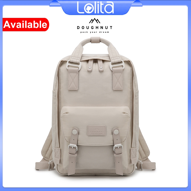 Women Korean Doughnut Macaroon Backpack Student School Bag Waterproof Travel Bag Unisex Backpack