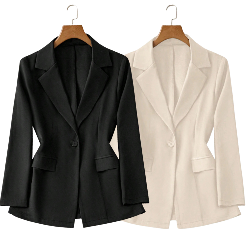 Women's Black Blazer For Office Formal Attire Good Quality Waist Coat Cover-Up S, M, L, XL, 2XL, 3XL