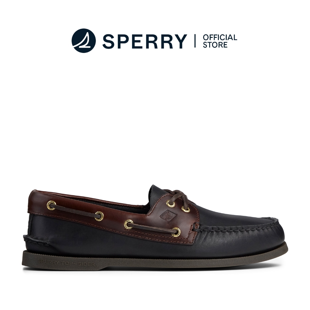 Sperry Men's Authentic Original™ Amaretto Boat Shoes Topsider - Black (M139343610)