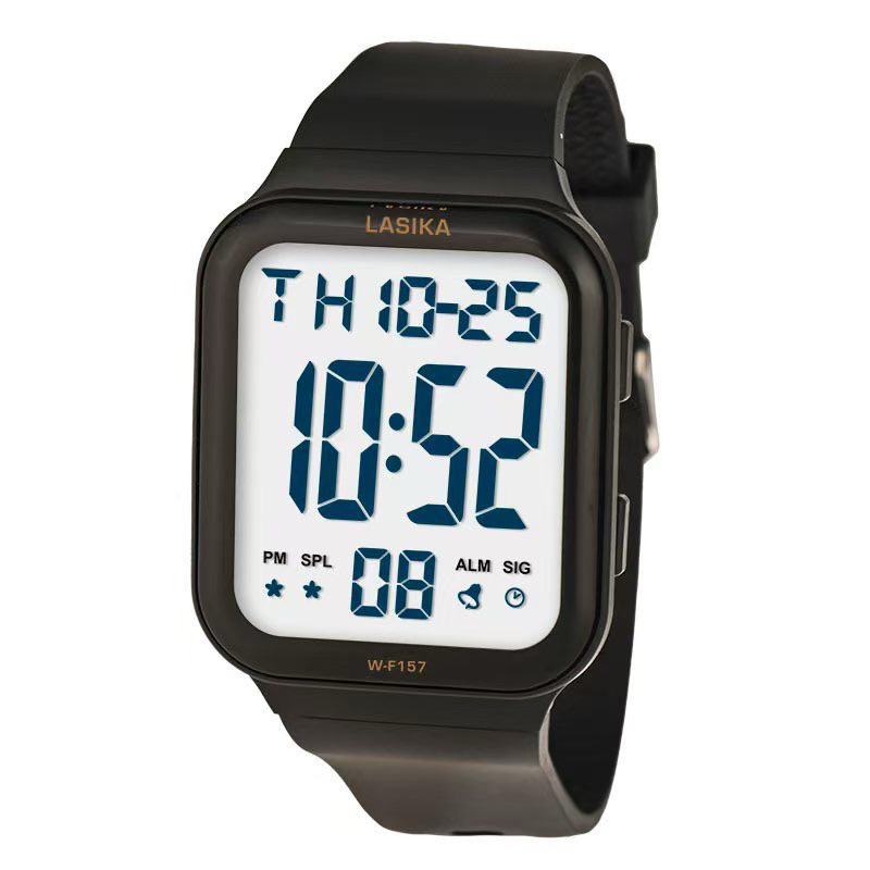 2026 LED Sports waterproof Digital watch W-F157