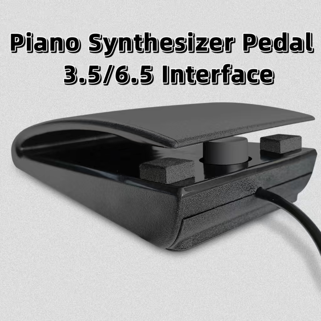 Pedal Electronic Piano Roll Up Piano Synthesizer Pedal Single Foot Switch Electronic Drum Midi
