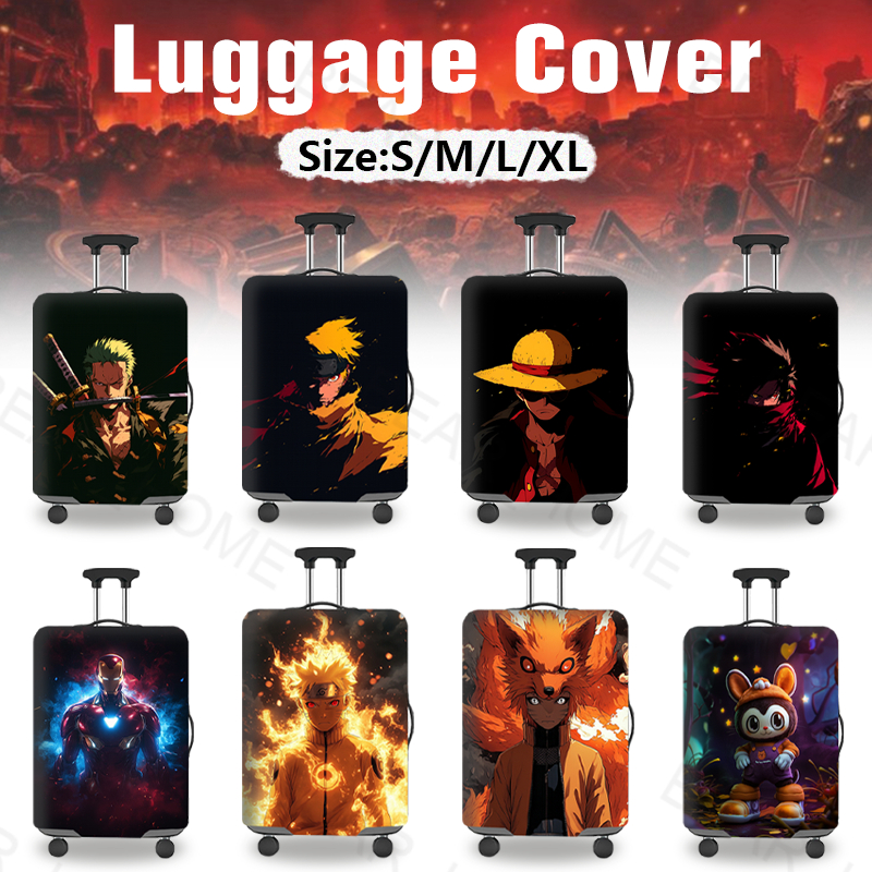 Luggage Cover Protector /Elastic Suitcase Protector Travel Waterproof Dust Proof