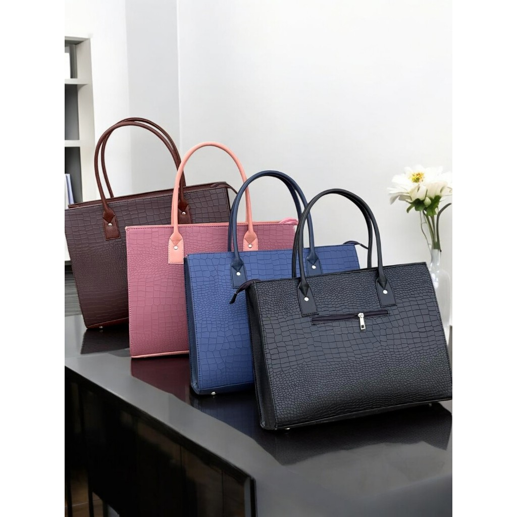 Marikina Bags laptopbag document hand bag in natalie croco Best Seller Trending Bags