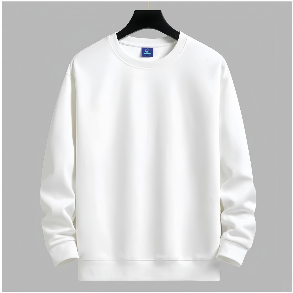 YXF Men's Plain Cotton Hoodie and Crewneck Sweater Topfor Casual Wear -Menswear, Jacket Round Ne cod