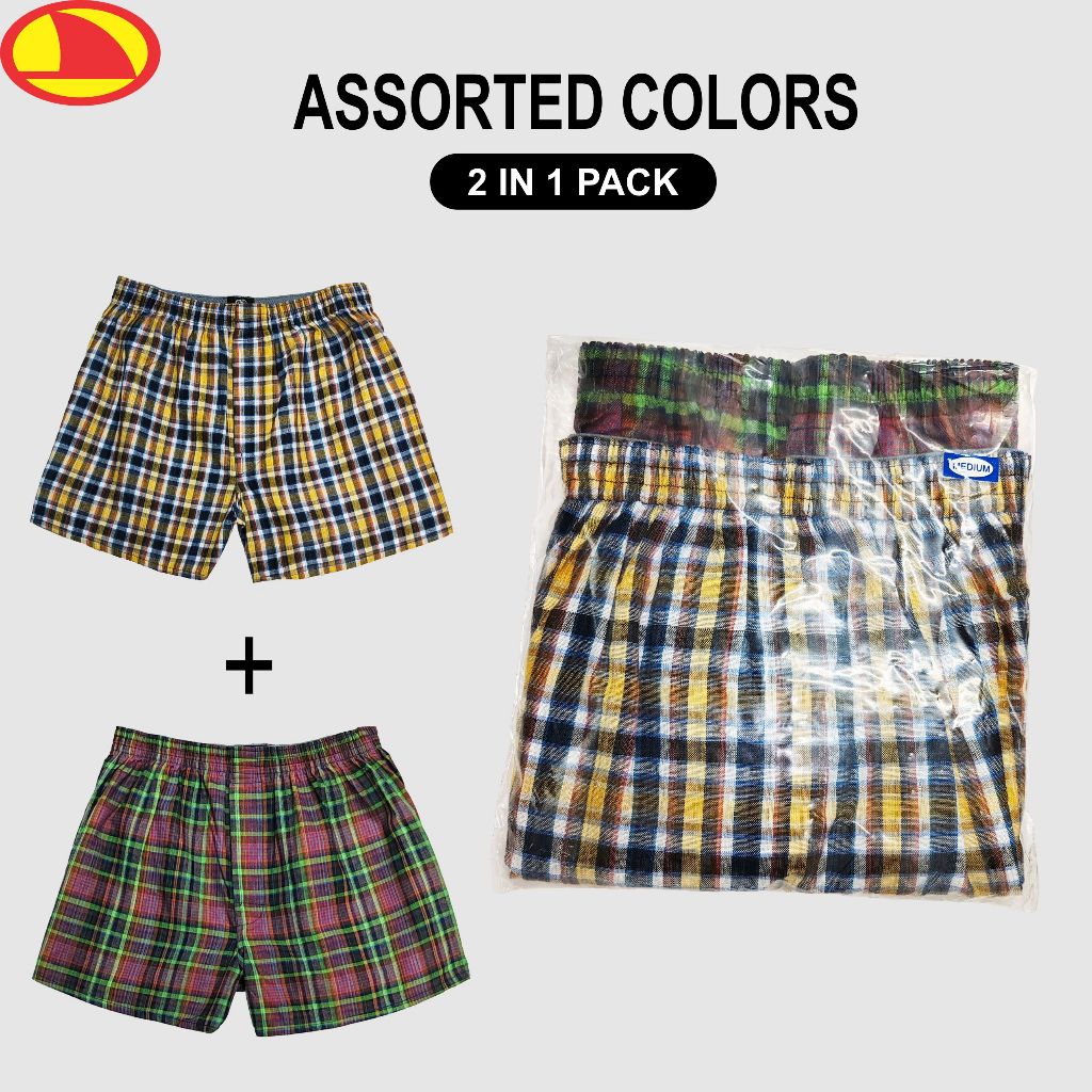 Hammerhead Jeans & Shirts - Boxer Shorts - Assorted Designs Per Pack (1pack is 2 pcs)