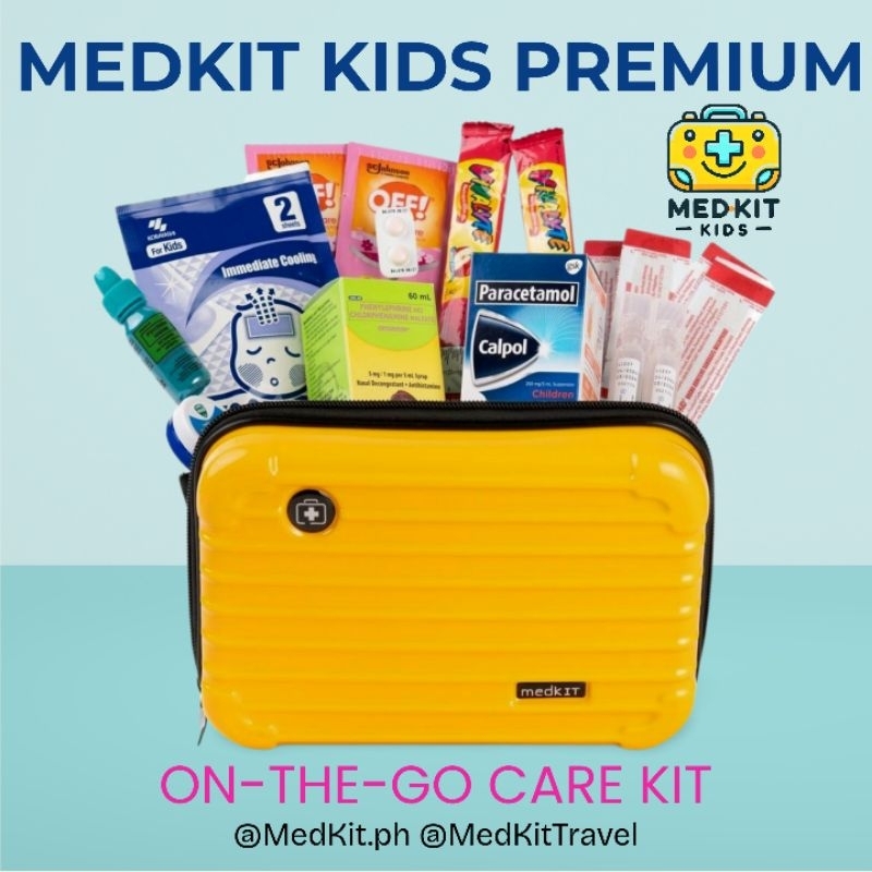 ​MedKit.PH Premium Kids First Aid Kit – 21pc Emergency Care Kit for School, Travel & Play | Safety