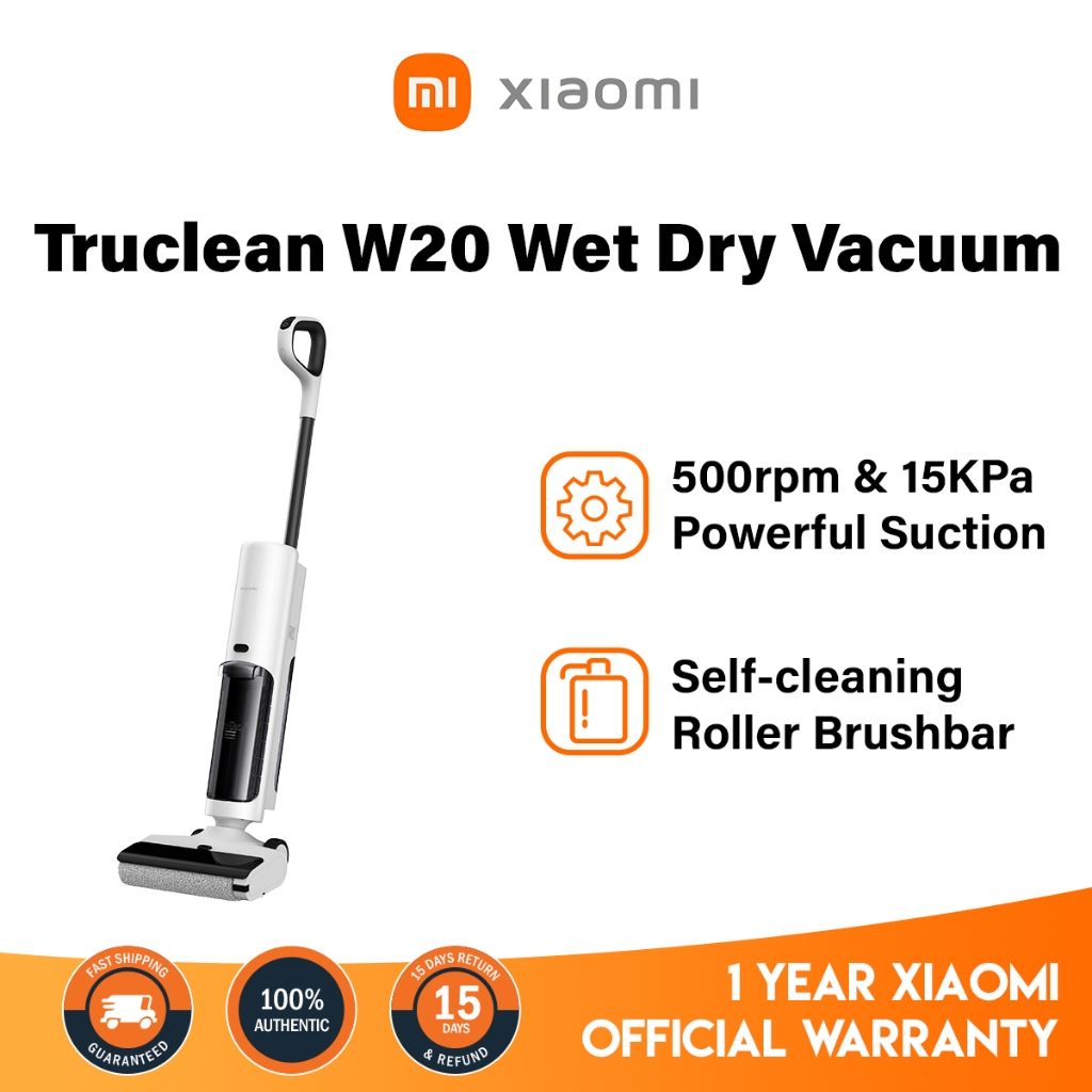 [NEW] Xiaomi Truclean W20 Wet Dry Vacuum EU 3-in-1 Self-cleaning 15KPa Powerful Suction