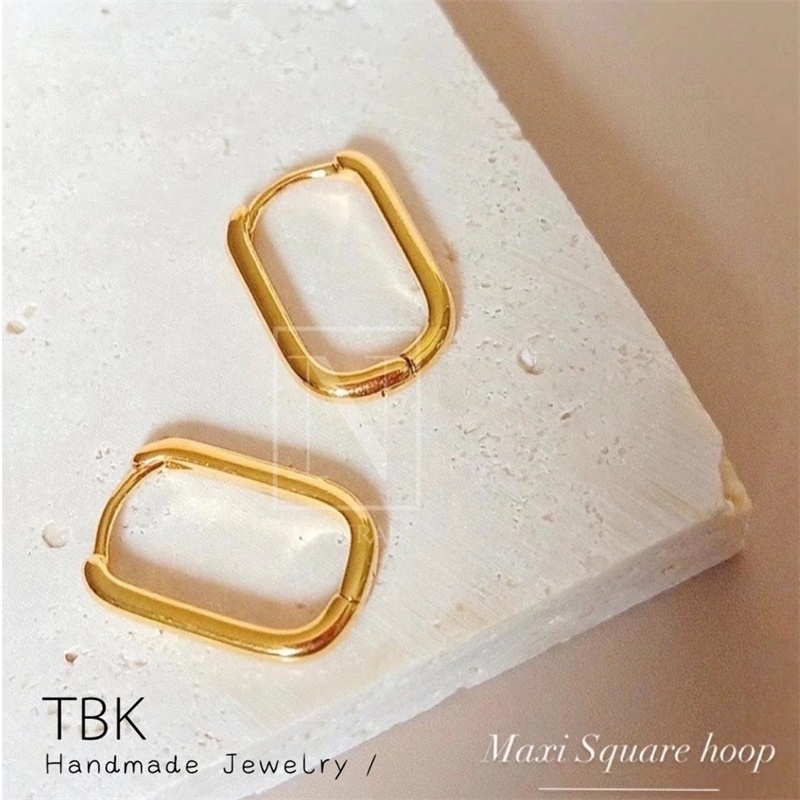 TBK fashion Hoop Earrings elegant earrings 2800