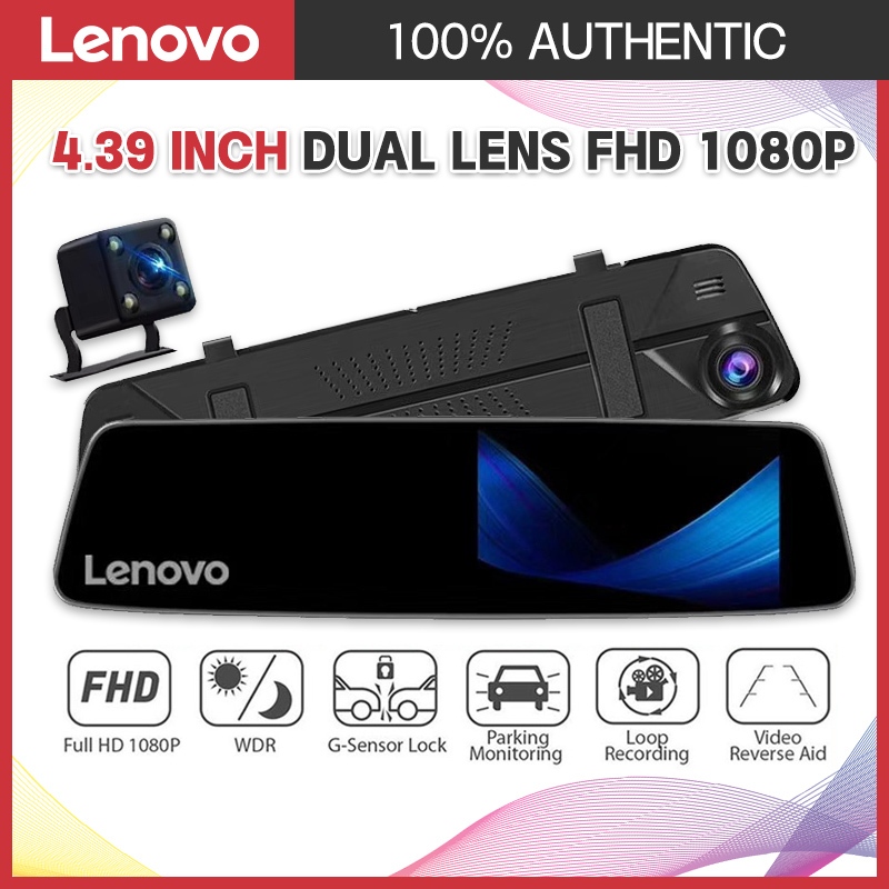 Lenovo dash cam for car with night vision dash camera qcy dashcam car dash cam 70mai lens mirror HR